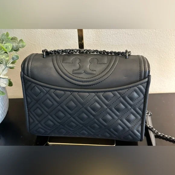 Tory Burch Fleming Matte Convertible Shoulder Bag - Picture 10 of 13